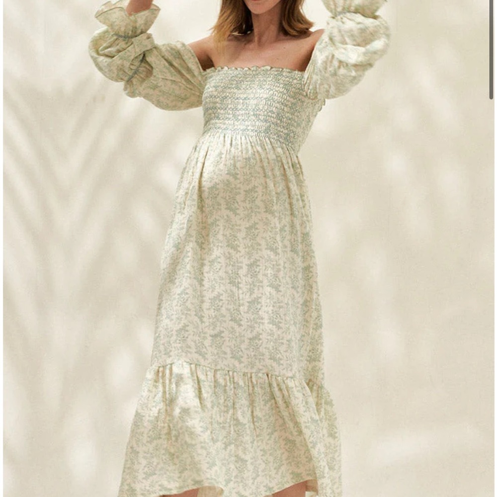 Size medium maternity dress. From nothingfitsbut.com brand new. tags still on.